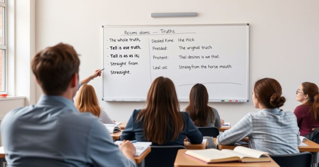 MCQs on 30 Idioms for Truth