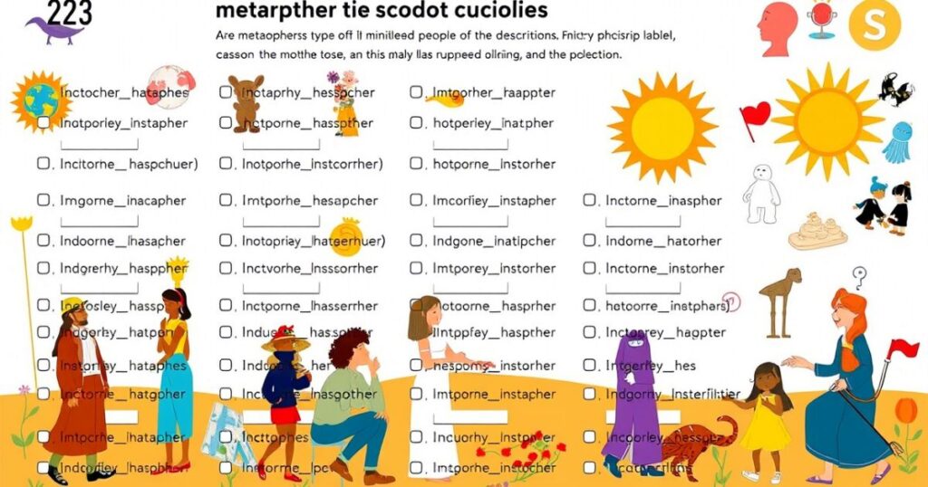 MCQs on 25 Metaphors for a Person