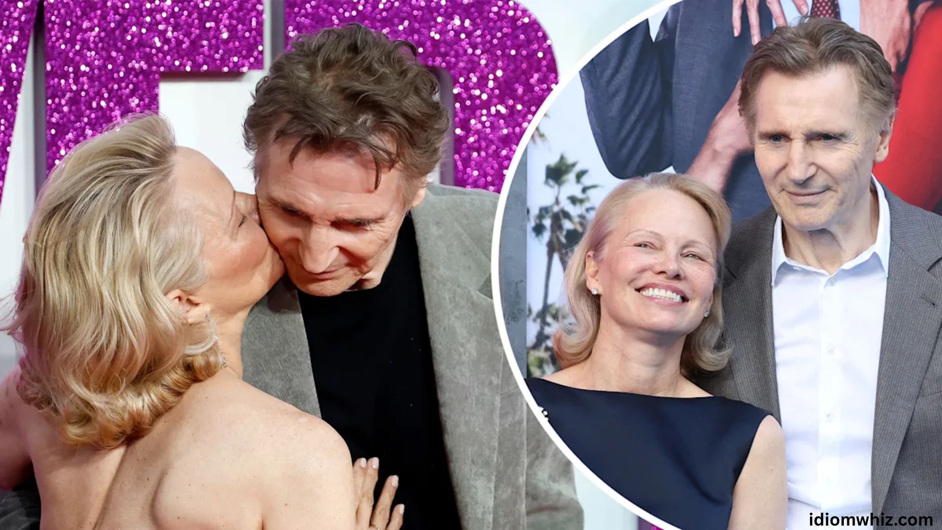 Love Affair of Liam Neeson and Pamela Anderson