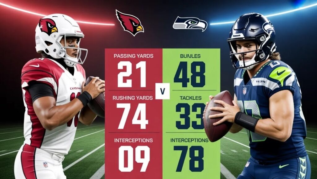 Arizona Cardinals vs Seahawks Match Player Stats (1)