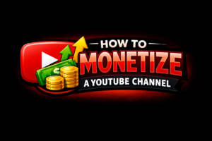 How to Monetize a YouTube Channel