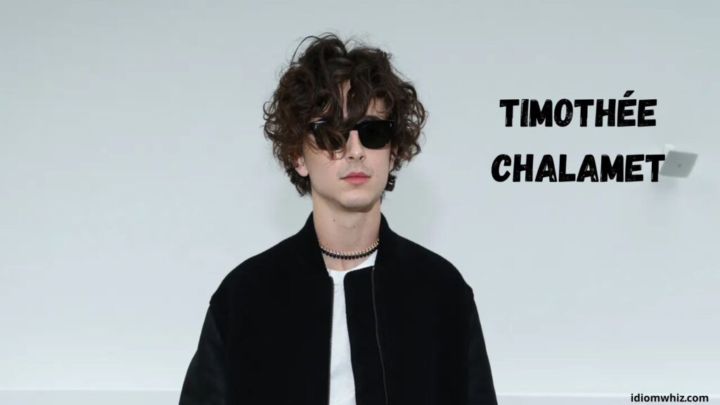 Timothée Chalamet