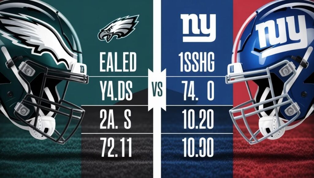 saquon barkley rushing stats against eagles